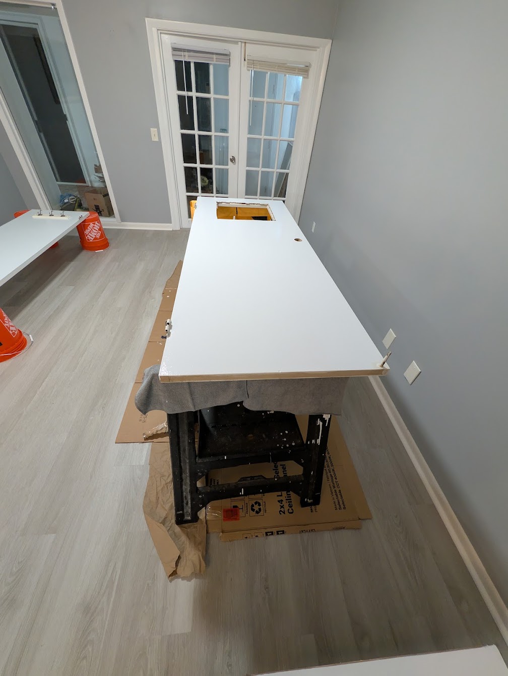 Door painting process